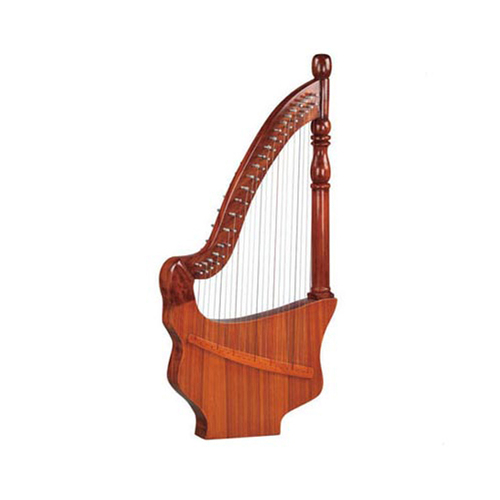 Lute Harp 22 String Beechwood with Case