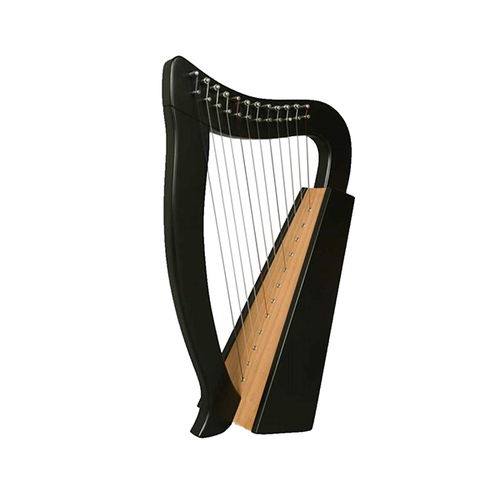 Black Harp Series Baby 12 String with Bag