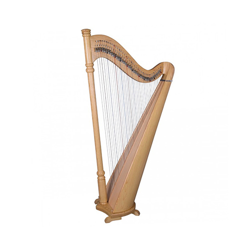 Pillar Harp 34 String Ashwood