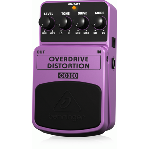 Behringer OD300 Dual-Mode Overdrive/Distortion Effects Pedal