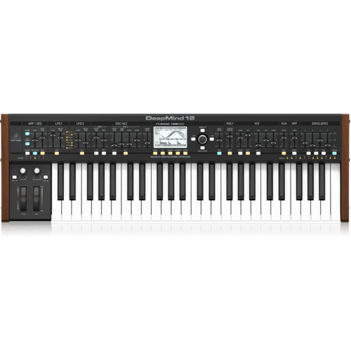Behringer Deepmind 12 True Analog 12-Voice Polyphonic Synthesizer with 4 FX Engines