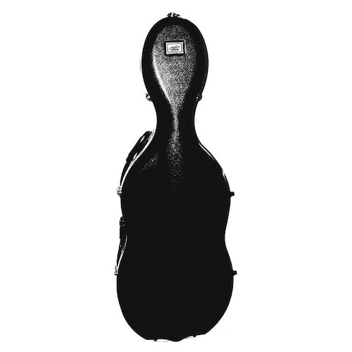 MBT ABS 4/4 Size Cello Case with Wheels in Black