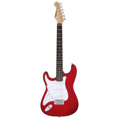 Aria STG-003 Series Left Handed Electric Guitar in Candy Apple Red