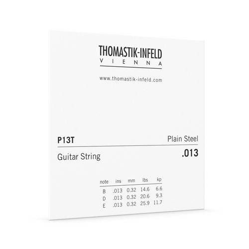 Thomastik 013 Single String Plain Tin Plated Steel