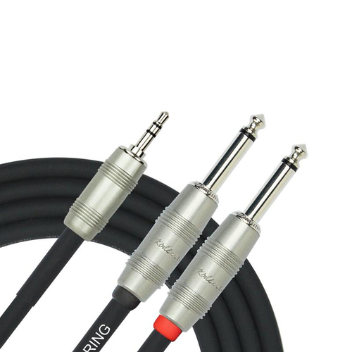 DCM DY362-10ft 3M 35mm TRS - 2 x 65mm Mono Signal Cable