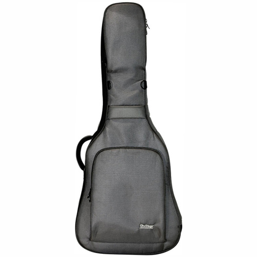 On-Stage GBA4990CG Deluxe Acoustic Guitar Gig Bag in Charcoal Grey