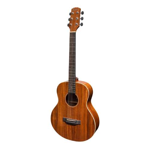 Martinez 'Southern Star Series' Koa Solid Top AC/EL TS-Mini Guitar (Natural Gloss)