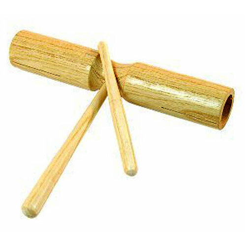 Percussion Plus Wooden Tone Block with Beater
