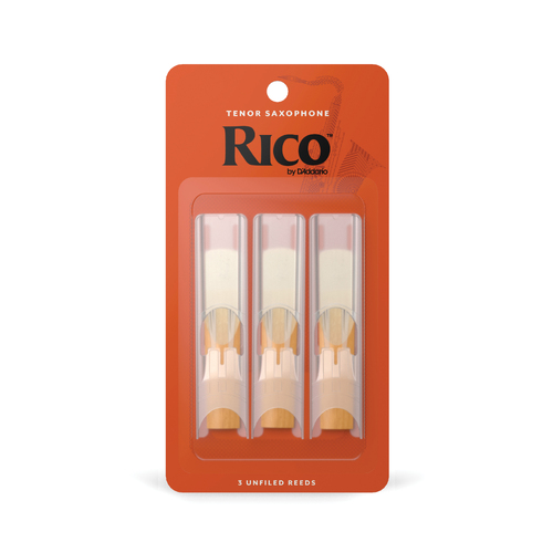 Rico by D'Addario Tenor Sax Reeds, Strength 35, 3-pack