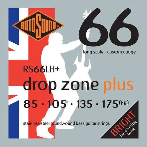 RotoSound RS66LH Swing Bass 66 65-130 Drop Zone Stainless