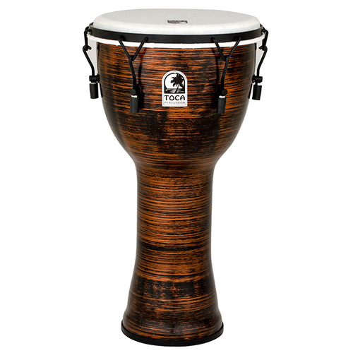 Toca Freestyle 2 Series Mech Tuned Djembe 12" in Spun Copper 