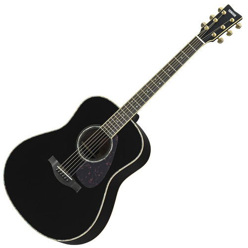 Yamaha LL16D Black Acoustic Guitar