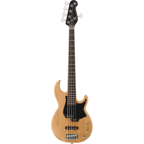 Yamaha BB235 Yellow Natural Satin 5 String Bass Guitar