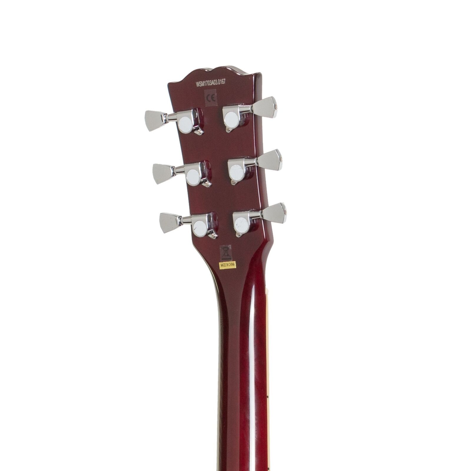 J D Luthiers SG Style Electric Guitar Cherry