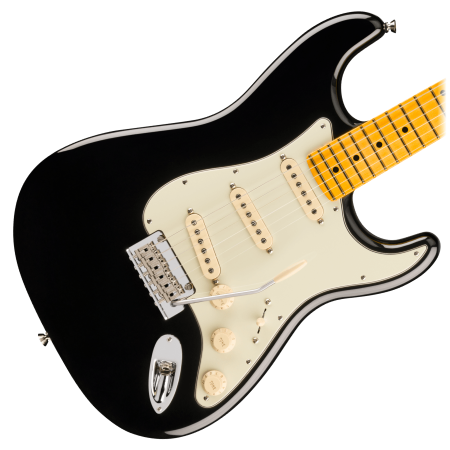 Fender American Professional Stratocaster, Maple Fingerboard - Black