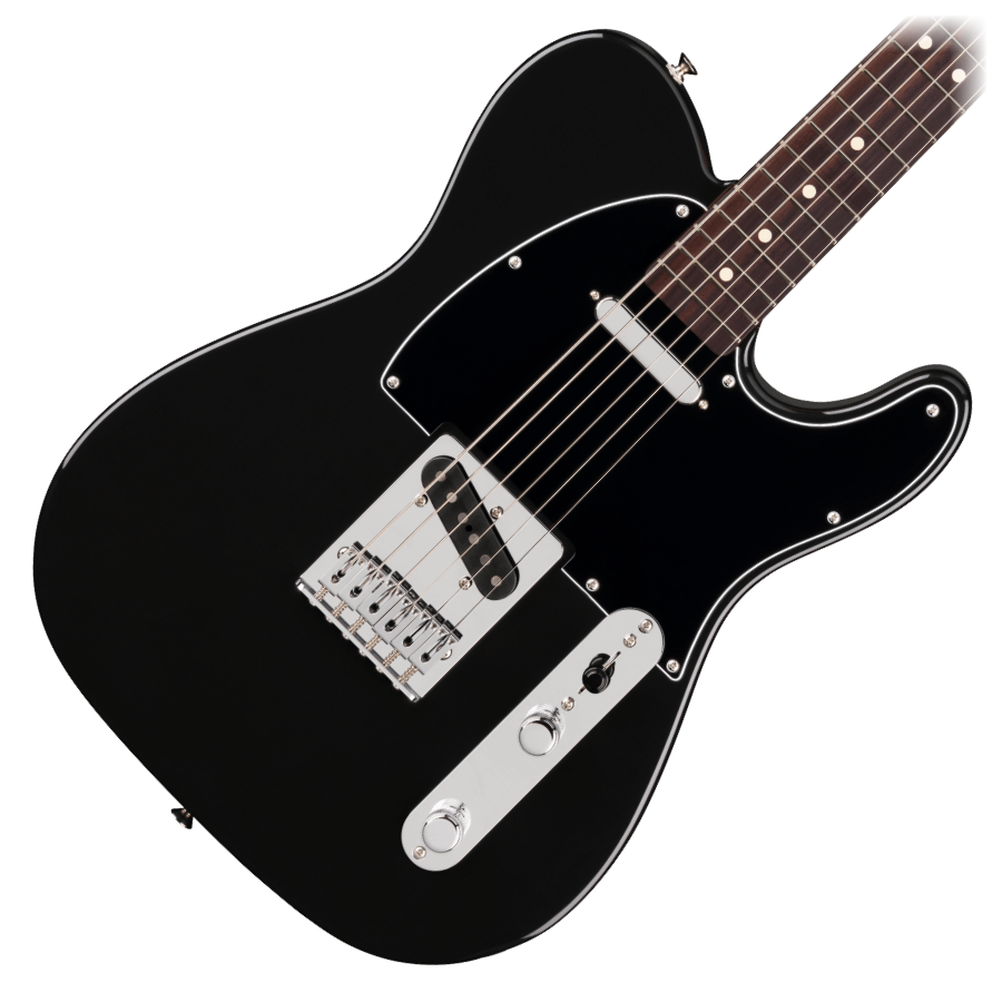 Fender 75th Anniversary Player II Baritone Telecaster, Rosewood Fingerboard - Black