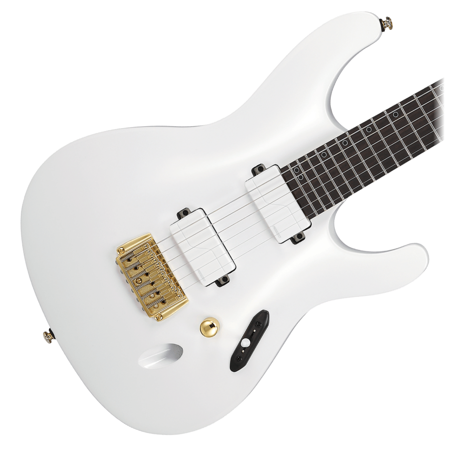 Ibanez S721RG White Out Electric Guitar - White