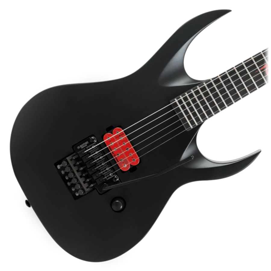 Solar A1.61FR Assassin Electric Guitar - Carbon Black Matt