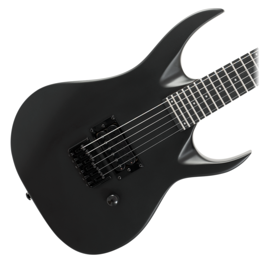 S By Solar AB4.61MC – 3/4 Electric Guitar – Carbon Black Matte