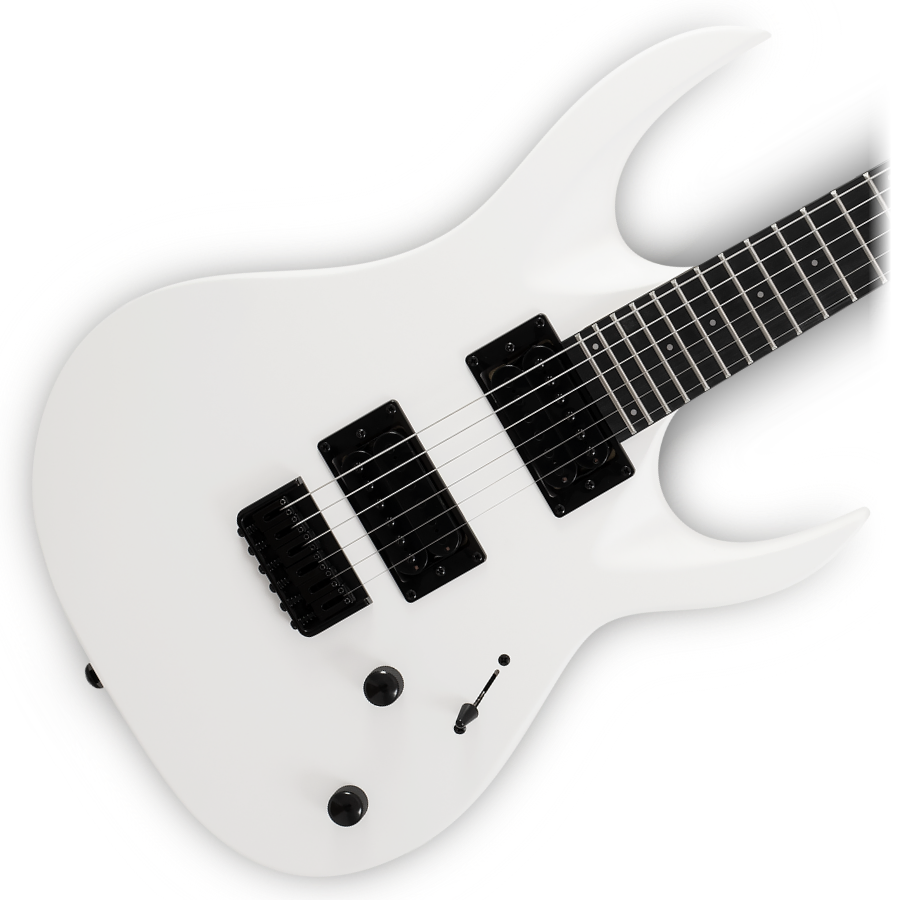 S By Solar AB4.6W Electric Guitar – White Matte
