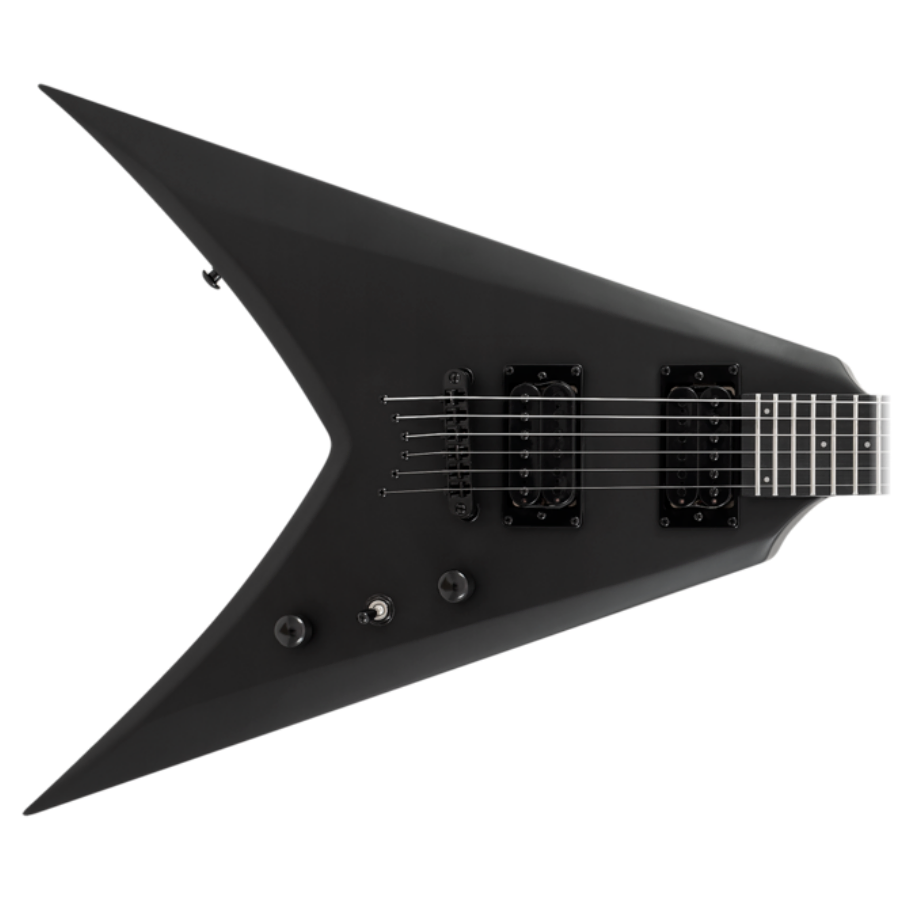 S By Solar VB4.6C Electric Guitar – Carbon Black Matte