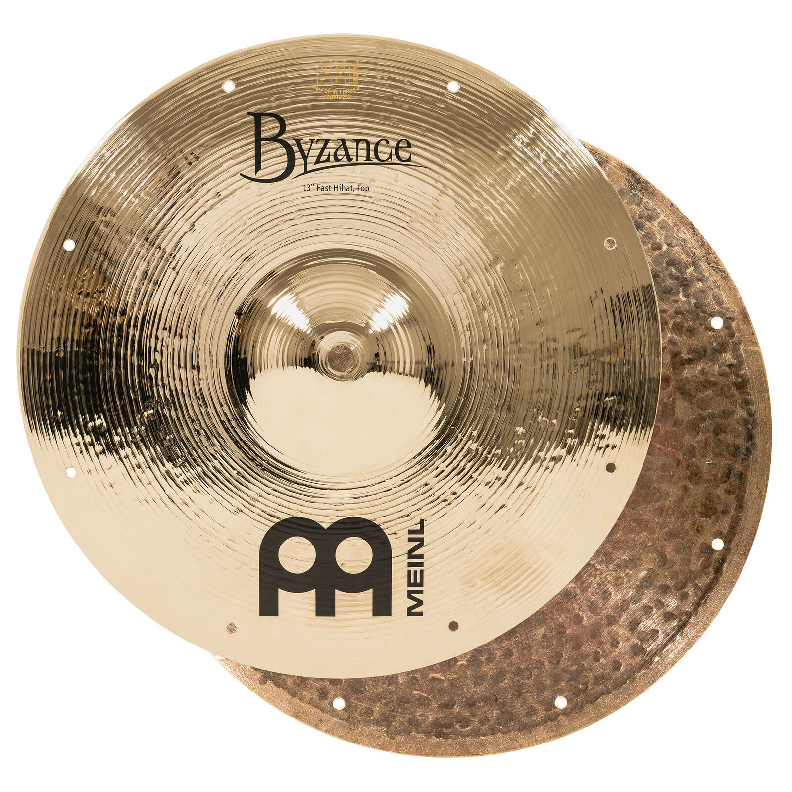 Hi Hats: Byzance Brilliant, Fast, 13"