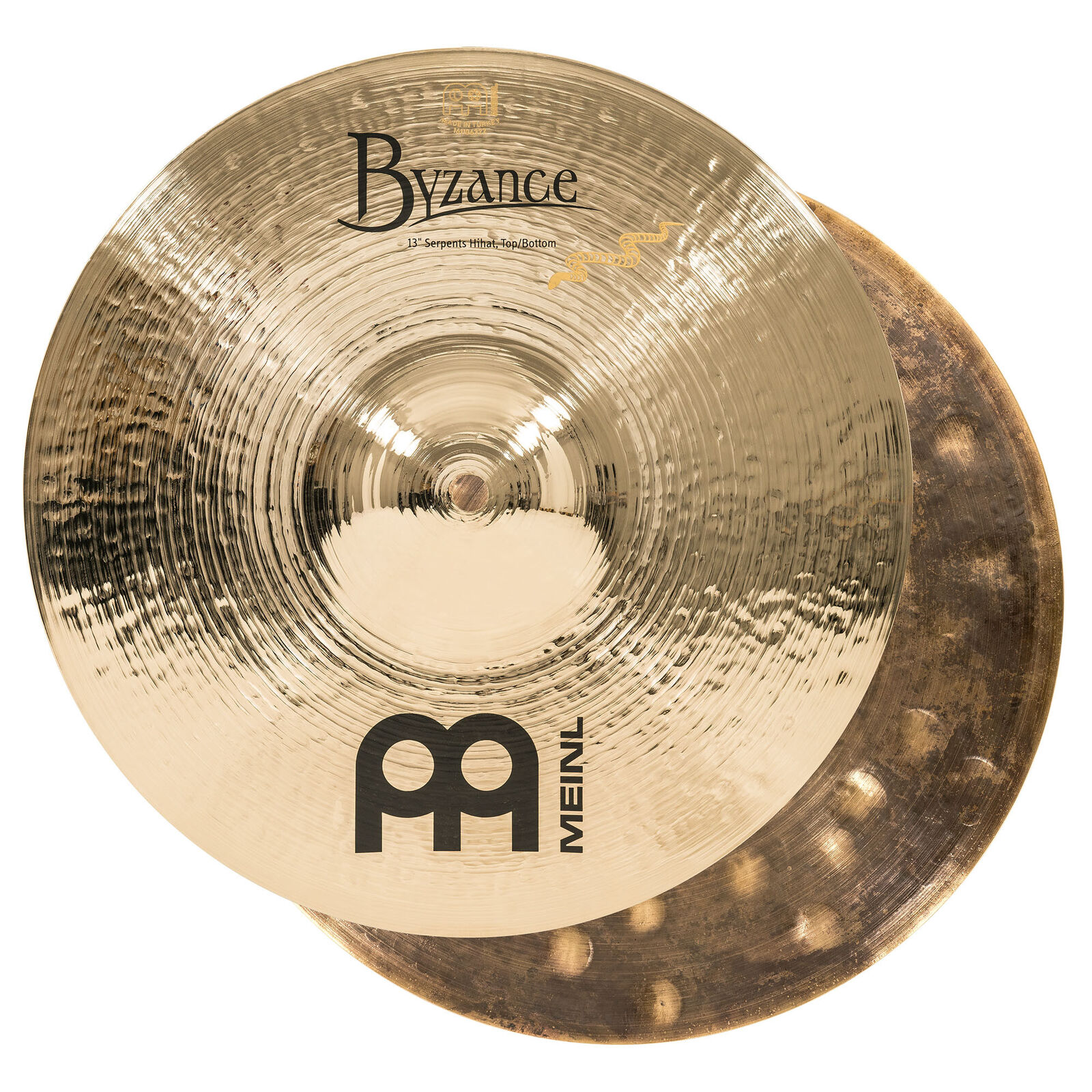 Hi Hats: Byzance Brilliant, Serpents, 13"