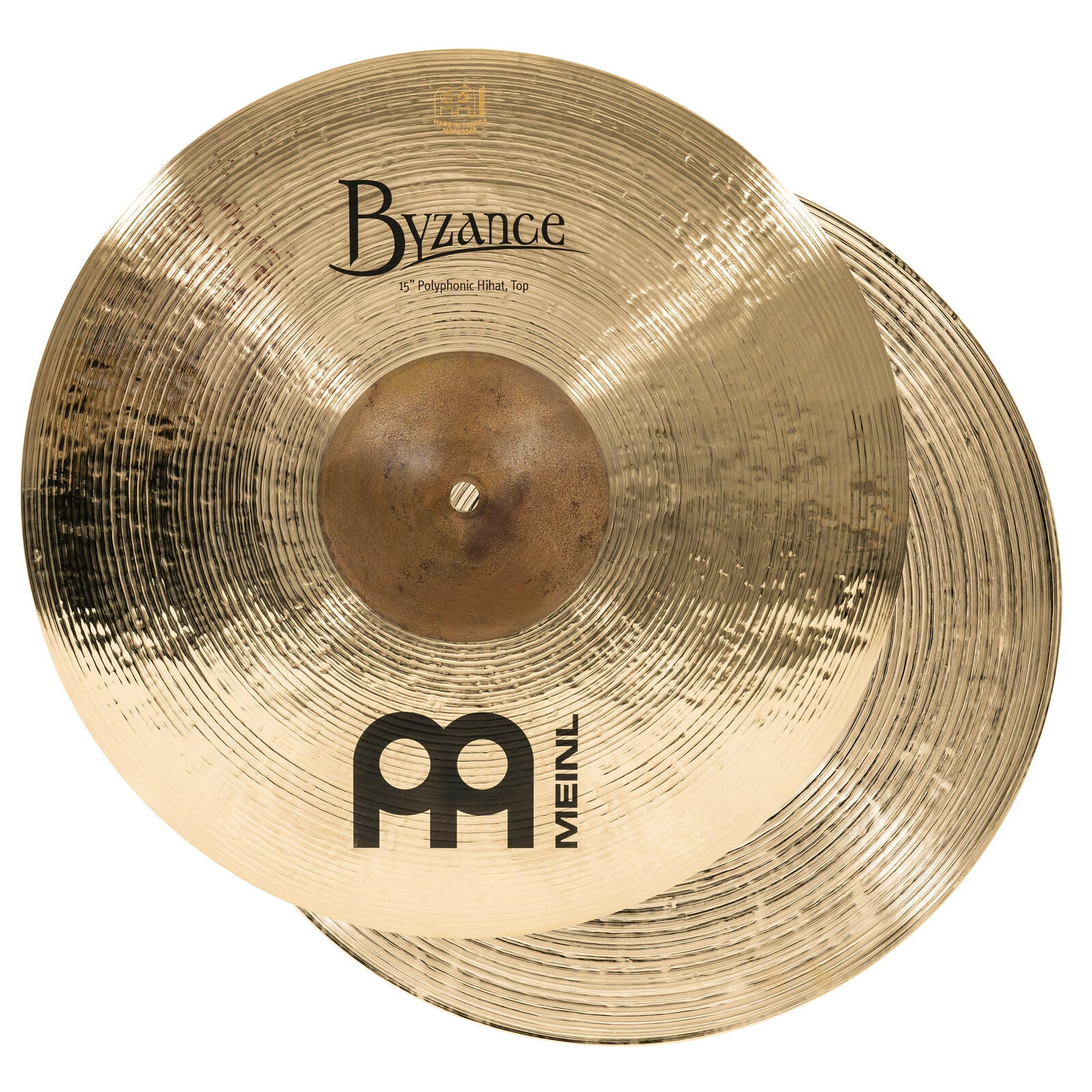Hi Hats: Byzance Brilliant, Polyphonic, 15"