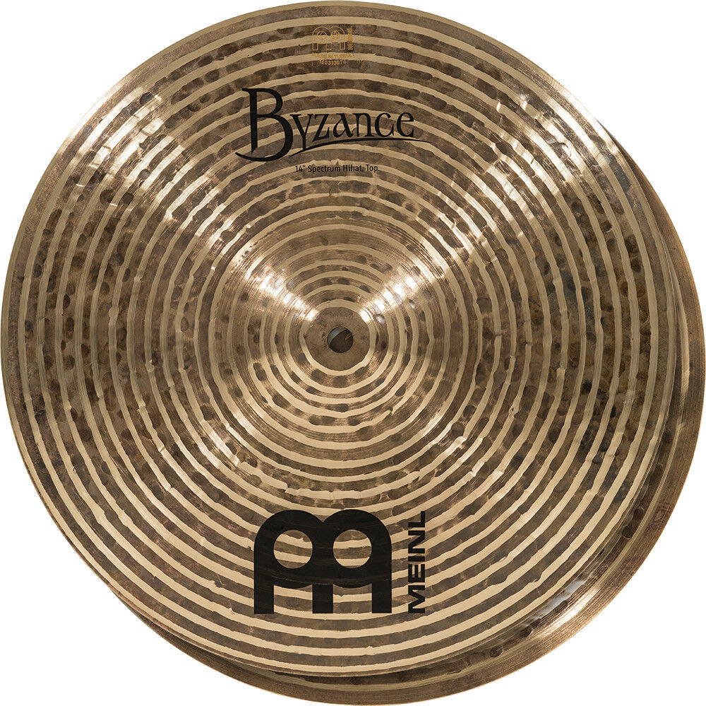 Hi Hats: Byzance Dark, Spectrum, 14"