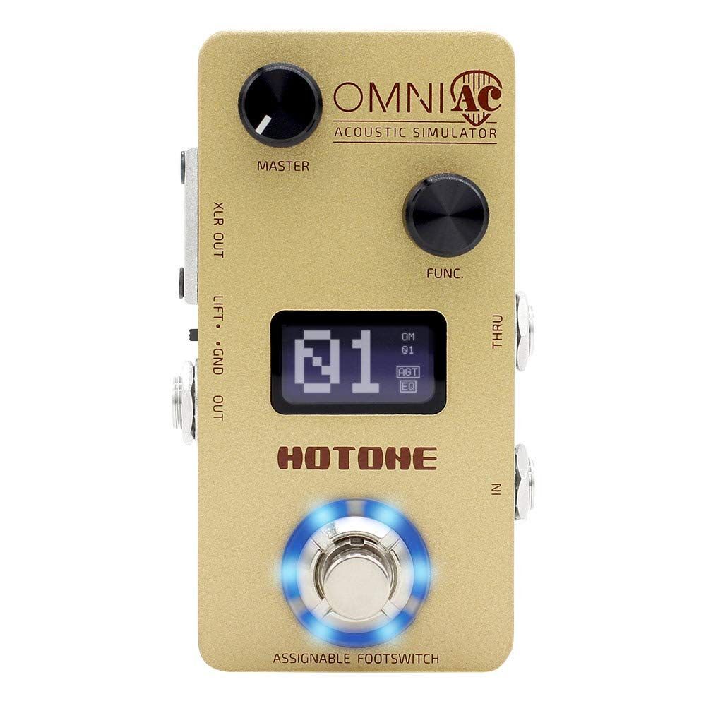 Hotone Omni AC (Acoustic Guitar Sim Pedal)