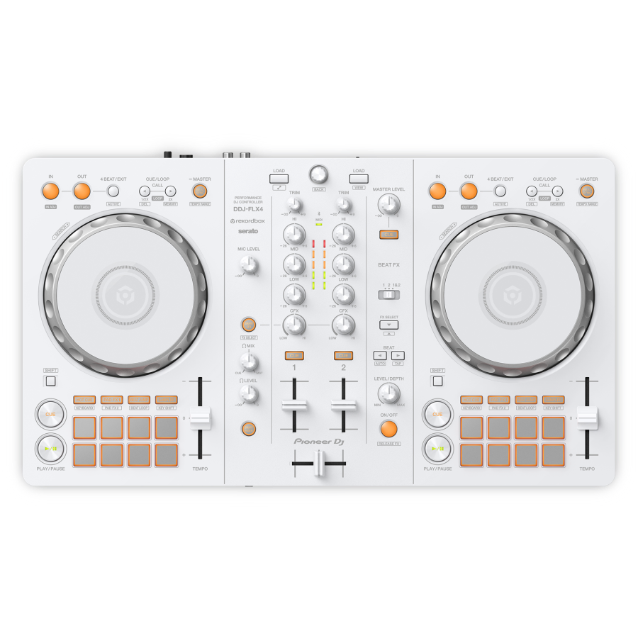 Pioneer DJ DDJ-FLX4 2 Channel DJ Controller - White
