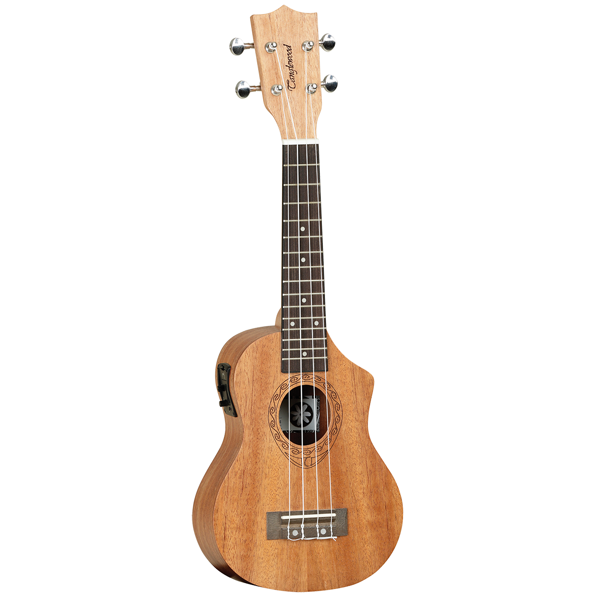 Tanglewood TWT1CE Tiare Soprano Ukulele All Mahogany withPickup