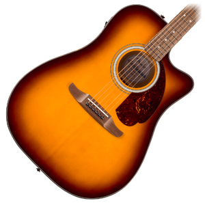 Fender California Deluxe Redondo CE, Walnut Fingerboard - Honey Sunburst