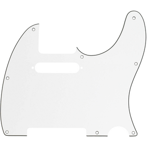 Fender Pickguard Telecaster 8-Hole Mount Parchment 3-Ply