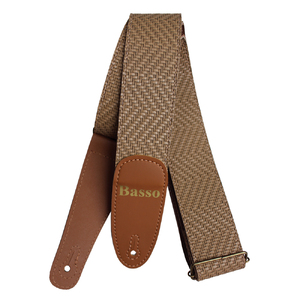 Basso Guitar Strap-Tresse Sand EX 28