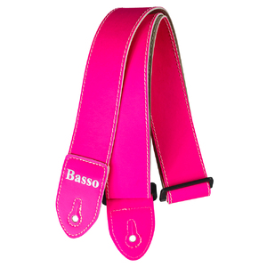 Basso Guitar Strap-Neon Pink SF182
