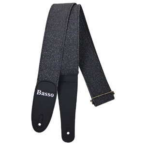 Basso Guitar Strap-Porous Black EX40