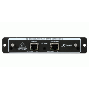 Behringer X-DANTE High-Performance 32-Channel Audinate Dante Expansion Card for X32