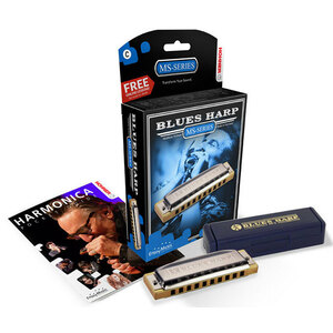 Hohner MS Series Blues Harp Harmonica Key C