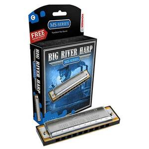 Hohner MS Series Big River Harmonica in the Key of C