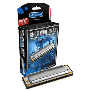 Hohner MS Series Big River Harmonica in the Key of F