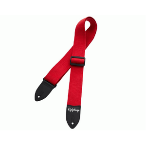 Epiphone Cotton GTR Strap Red
