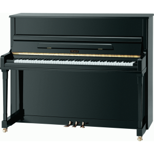 Beale UP121S Upright Piano - Available in 4 Colours, Ebony, White, Brown Mahogany and Dark Walnut