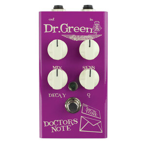 Ashdown Dr Green "Doctors Note" Envelope Filter Pedal for Bass