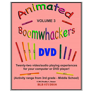Boomwhackers "Animated Boomwhackers Volume 3" DVD Only