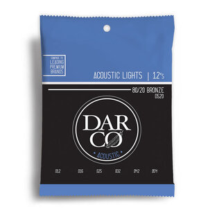 Darco Acoustic 80/20 Bronze Light Guitar String Set (12-54)