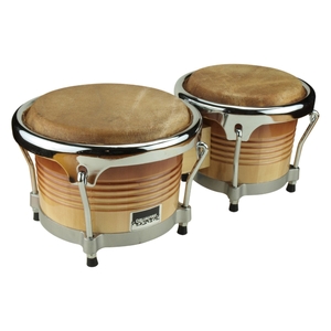 Drumfire 75" and 85" Elite Wood Bongos (Tobacco Sunburst)