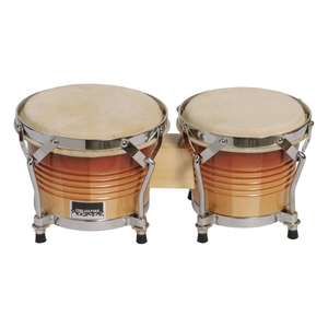 Drumfire 65" and 75" Wood Bongos (Tobacco Sunburst)