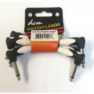 DCM DLG3203-3 3" Inch Patch Cable 3-Pack Molded Plugs