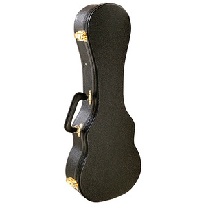 On Stage  Shaped Concert Ukulele Hardcase in Black